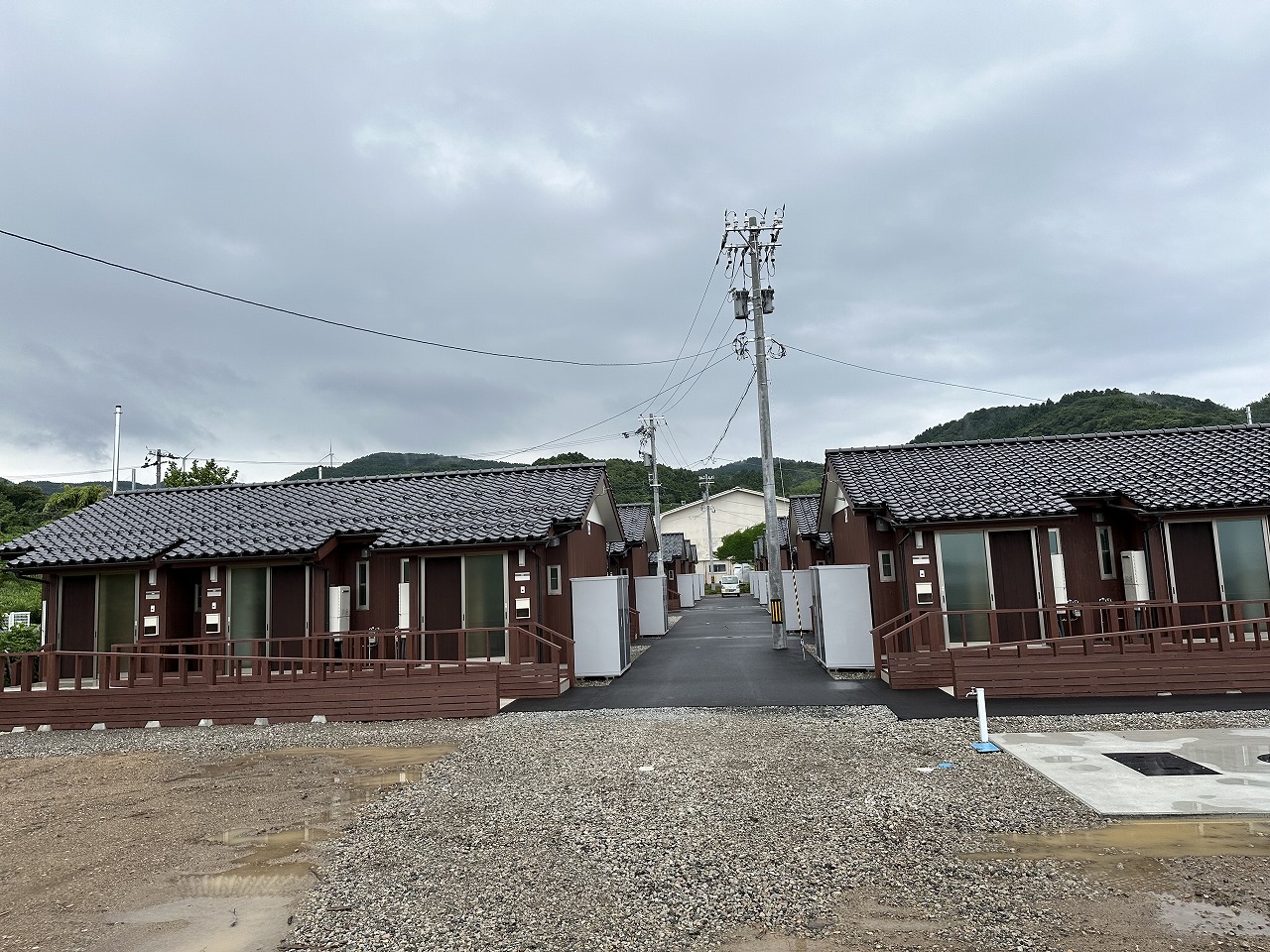 能登半島地震　応急仮設住宅　輪島市