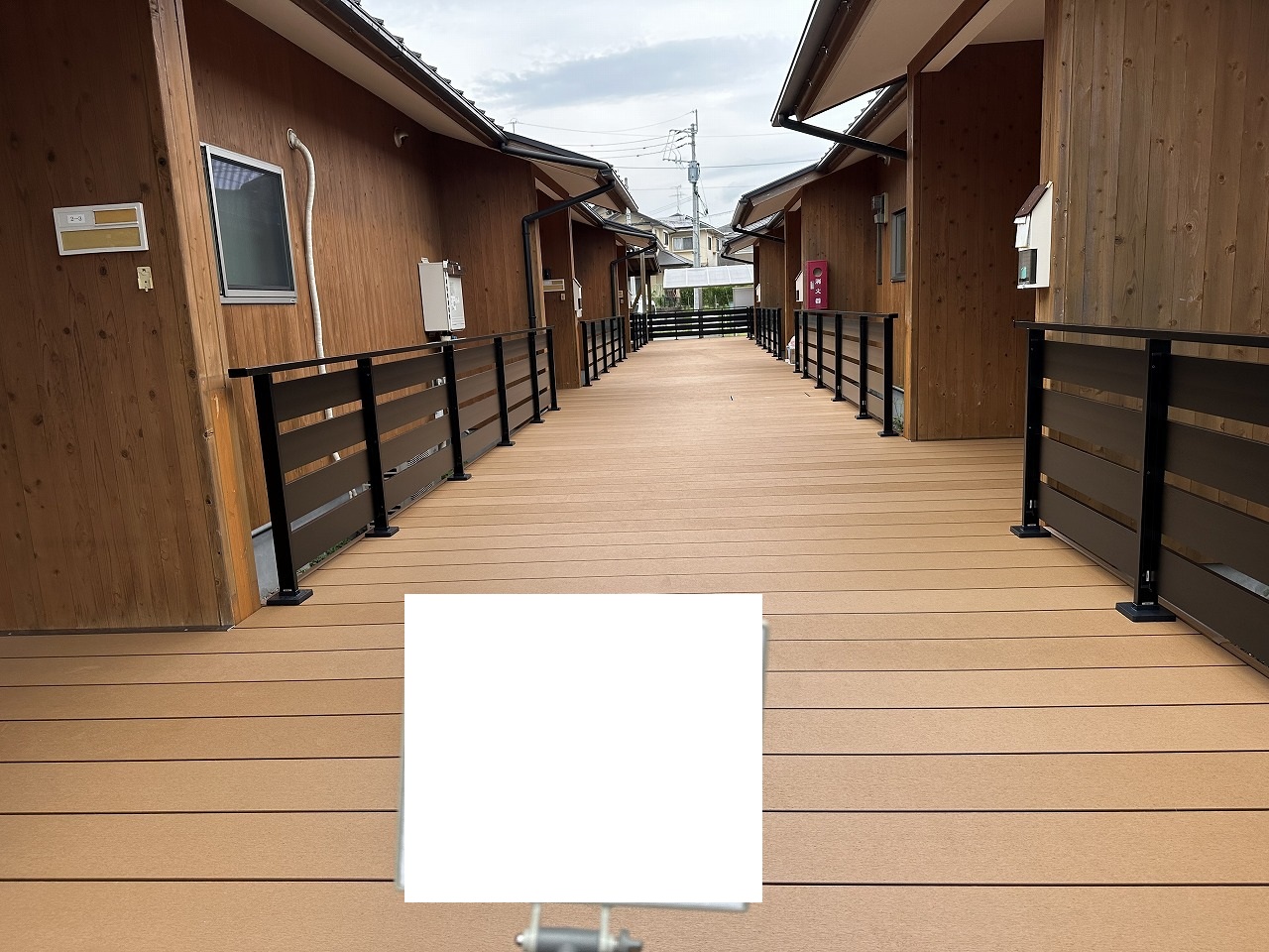 団地通路改修工事